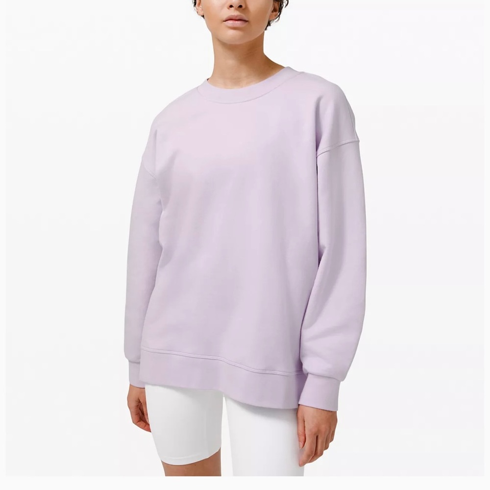 LuluLemon Perfectly Oversized Crew Lavender Dew 18